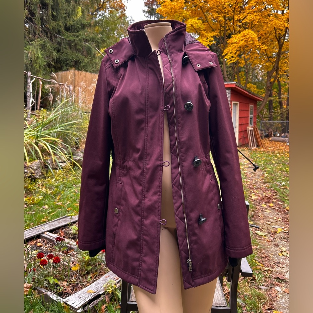 G.H. Bass & Co. Women's Deep Burgundy Utility Jacket